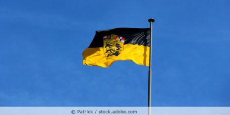 Fahne von Baden-Wuerttemberg